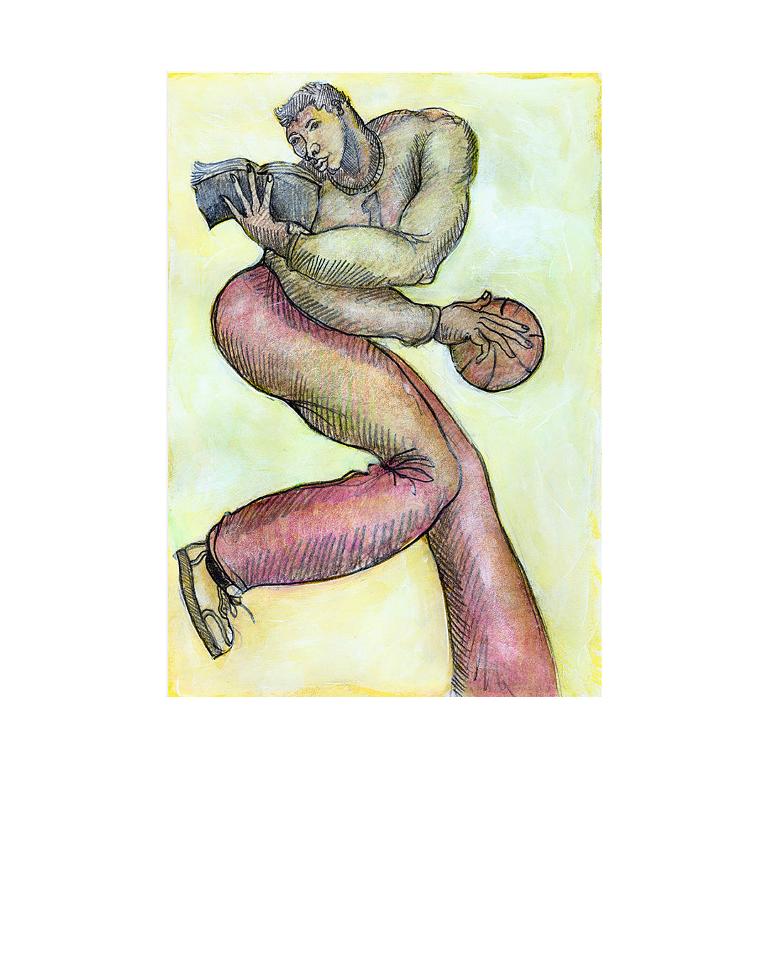 Mind Game Study 3 — original artwork by Charles A. Bibbs