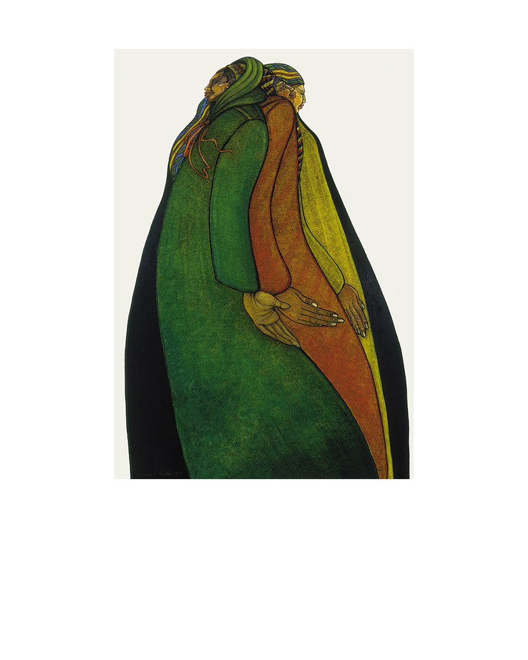 Lean On Me — original artwork by Charles A. Bibbs