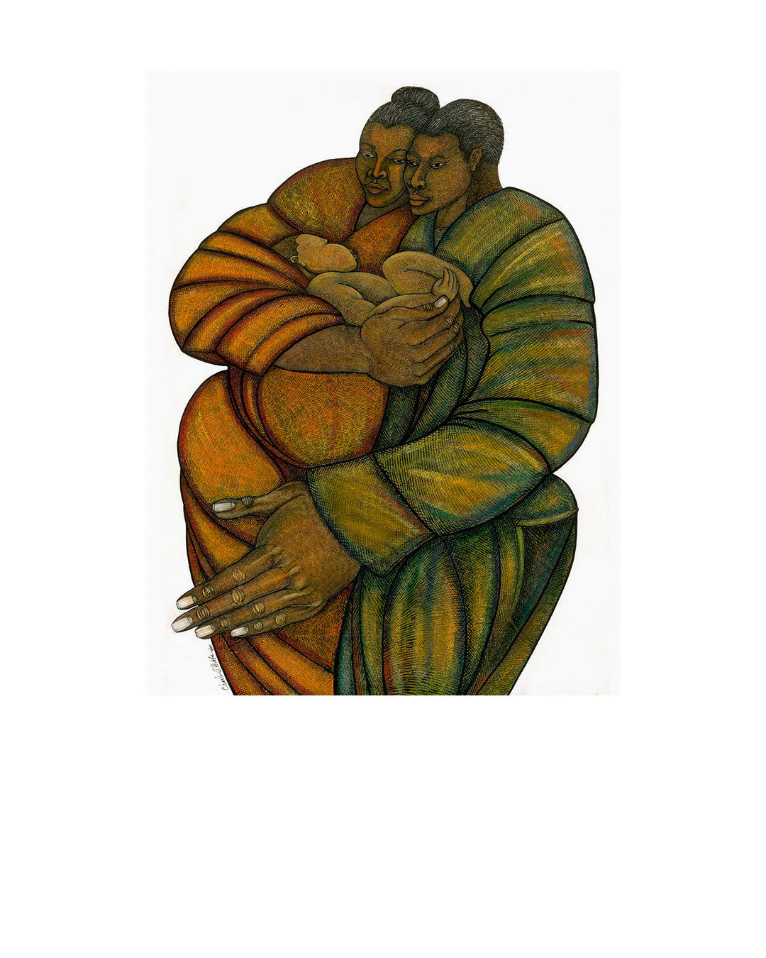 New Life — original artwork by Charles A. Bibbs