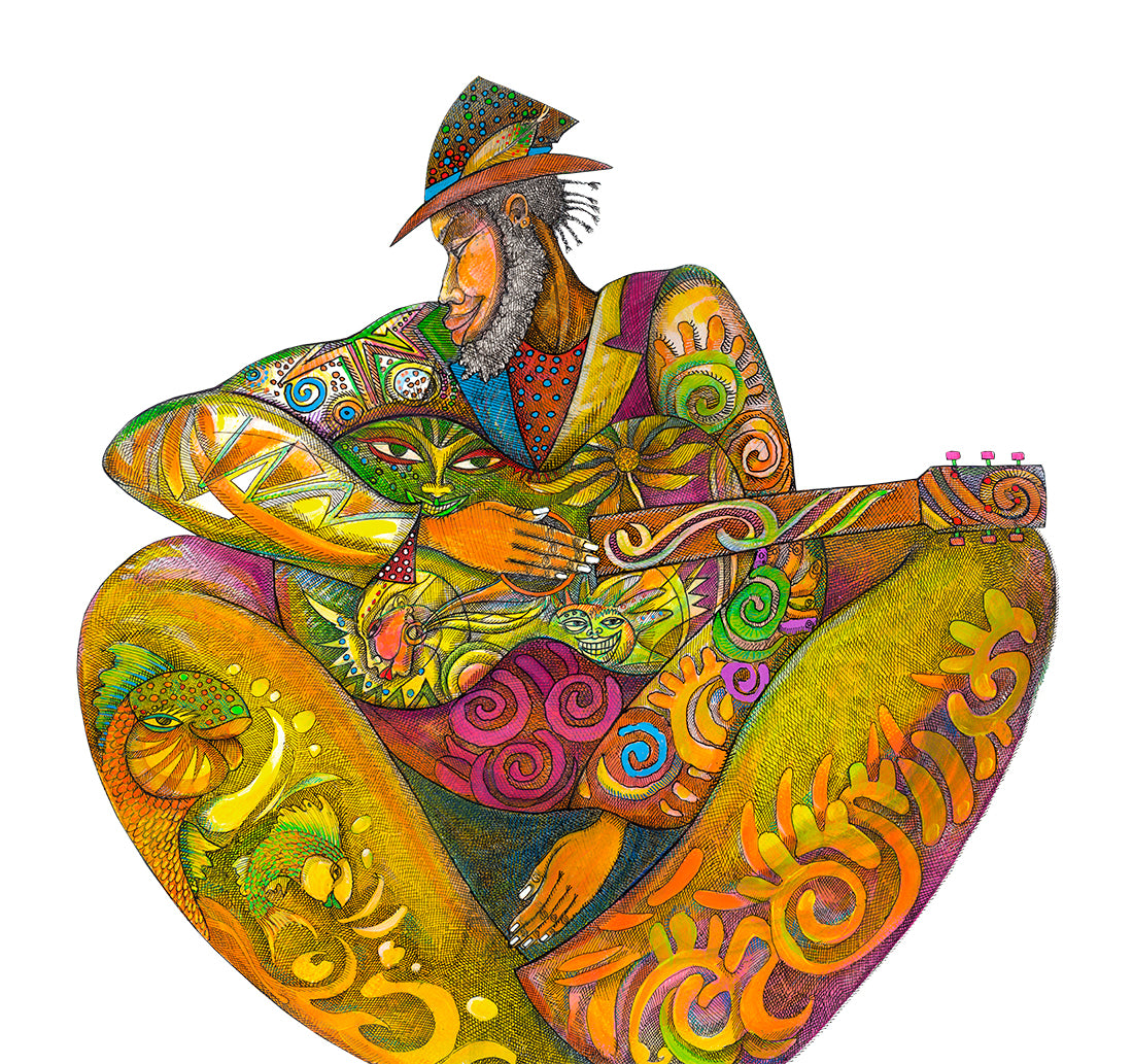 Detail of Blues Cruise by Charles A. Bibbs