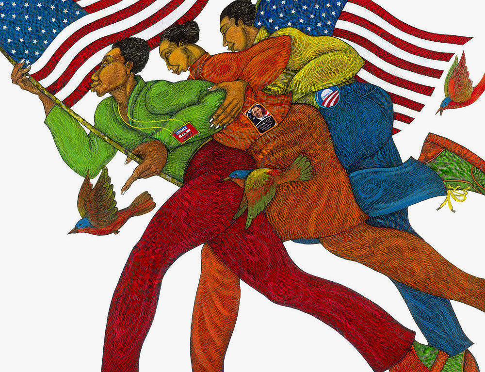 Detail of The Change by Charles A. Bibbs
