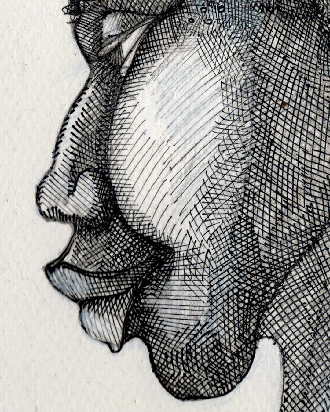 Block Profile by Charles A. Bibbs — Detail