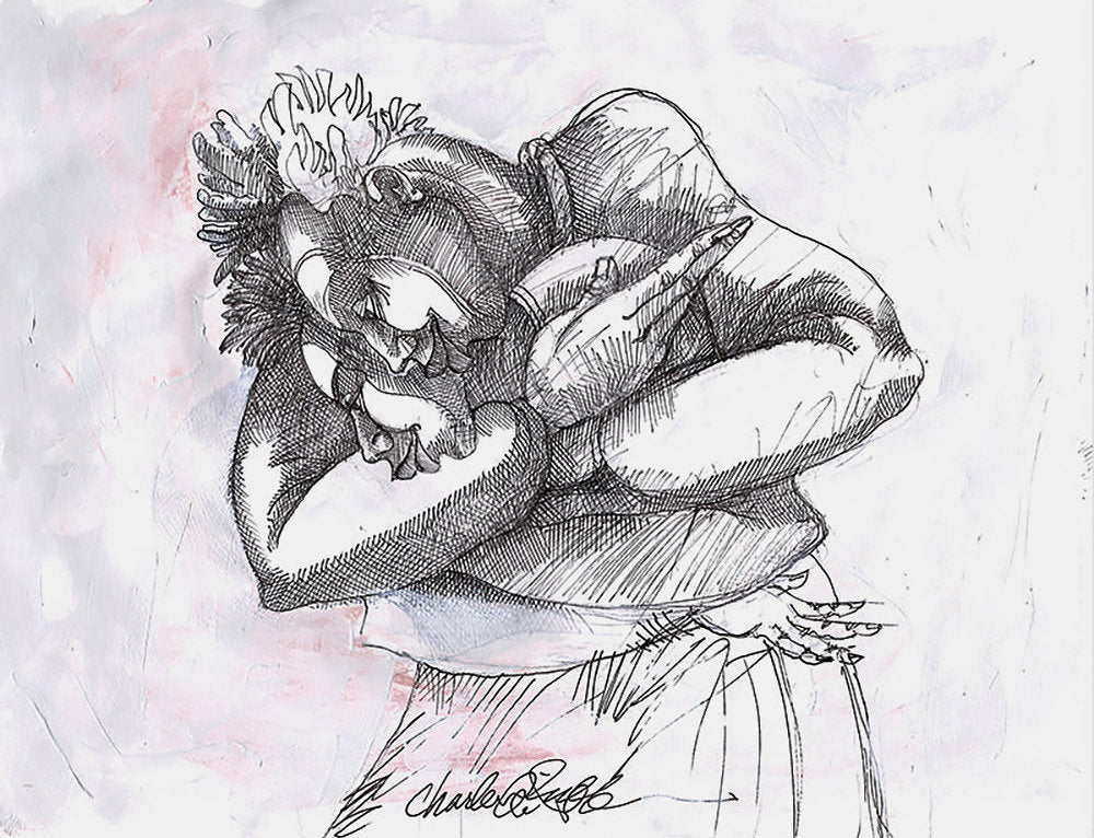 Detail of Love Me Tender by Charles A. Bibbs