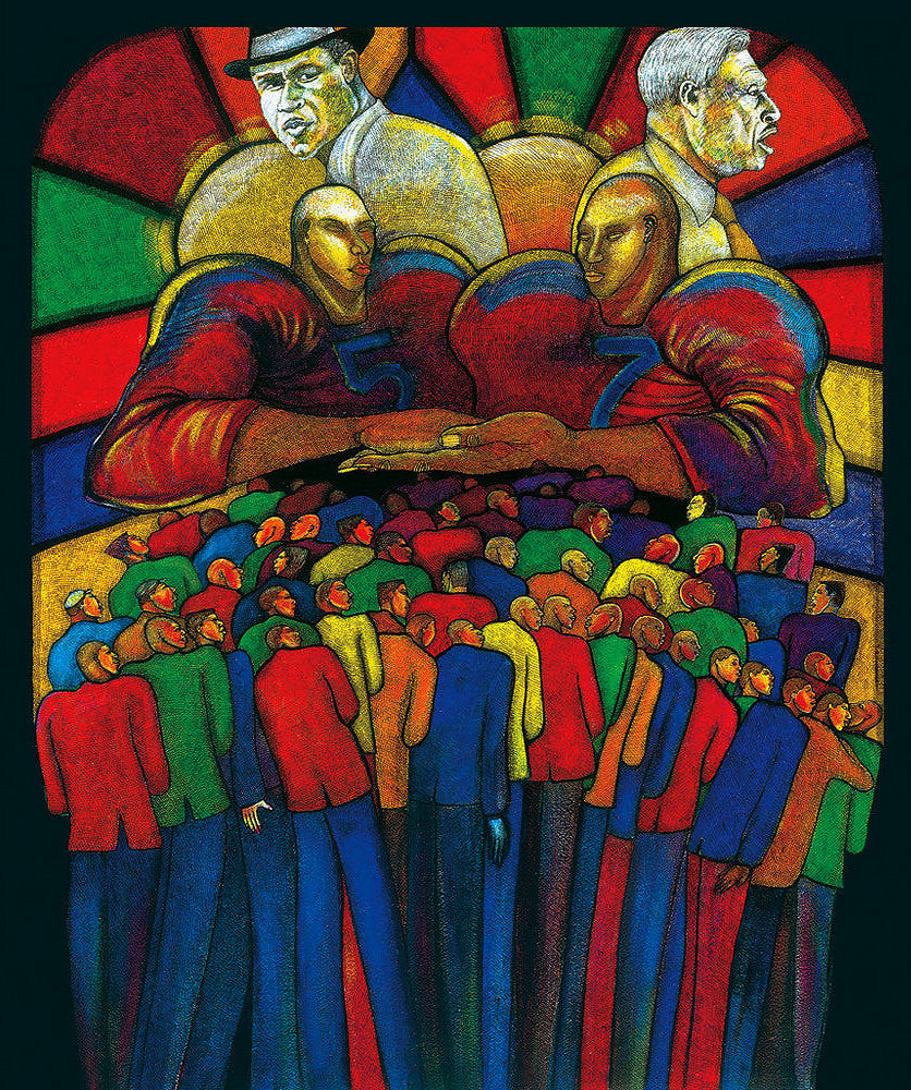 Detail of The Legend by Charles A. Bibbs