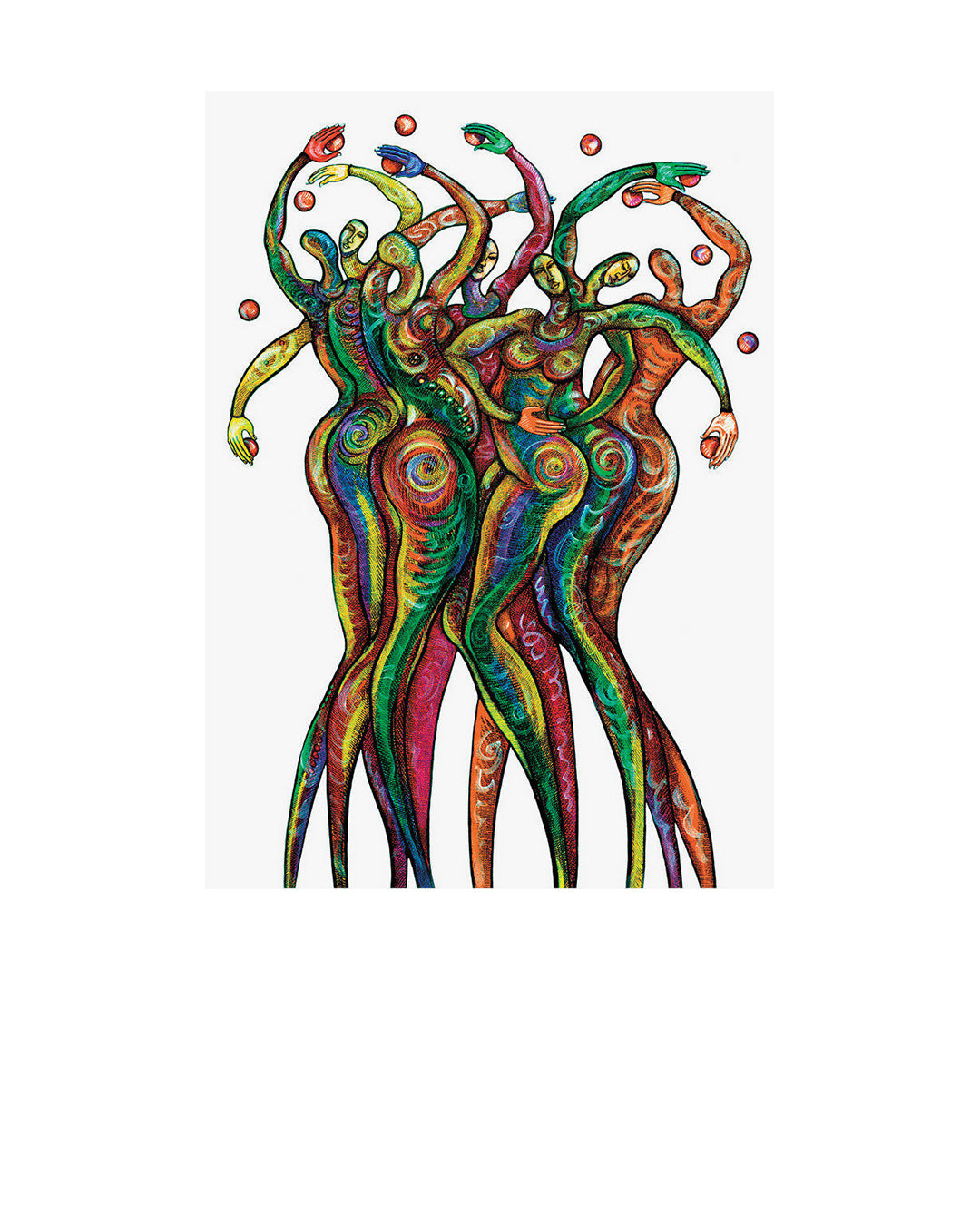 All For One — original artwork by Charles A. Bibbs