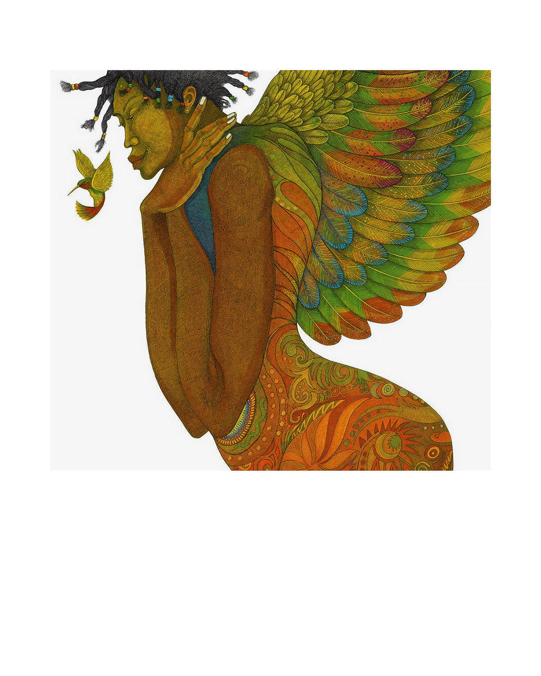 Wings Of Life — original artwork by Charles A. Bibbs