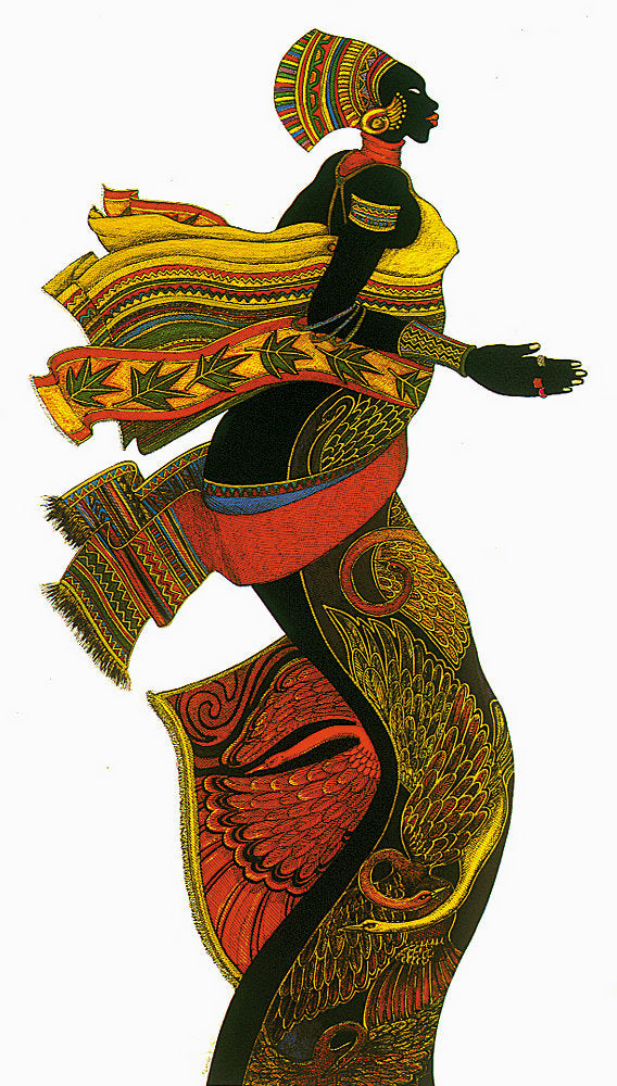 Detail of Ebony Series 3 by Charles A. Bibbs