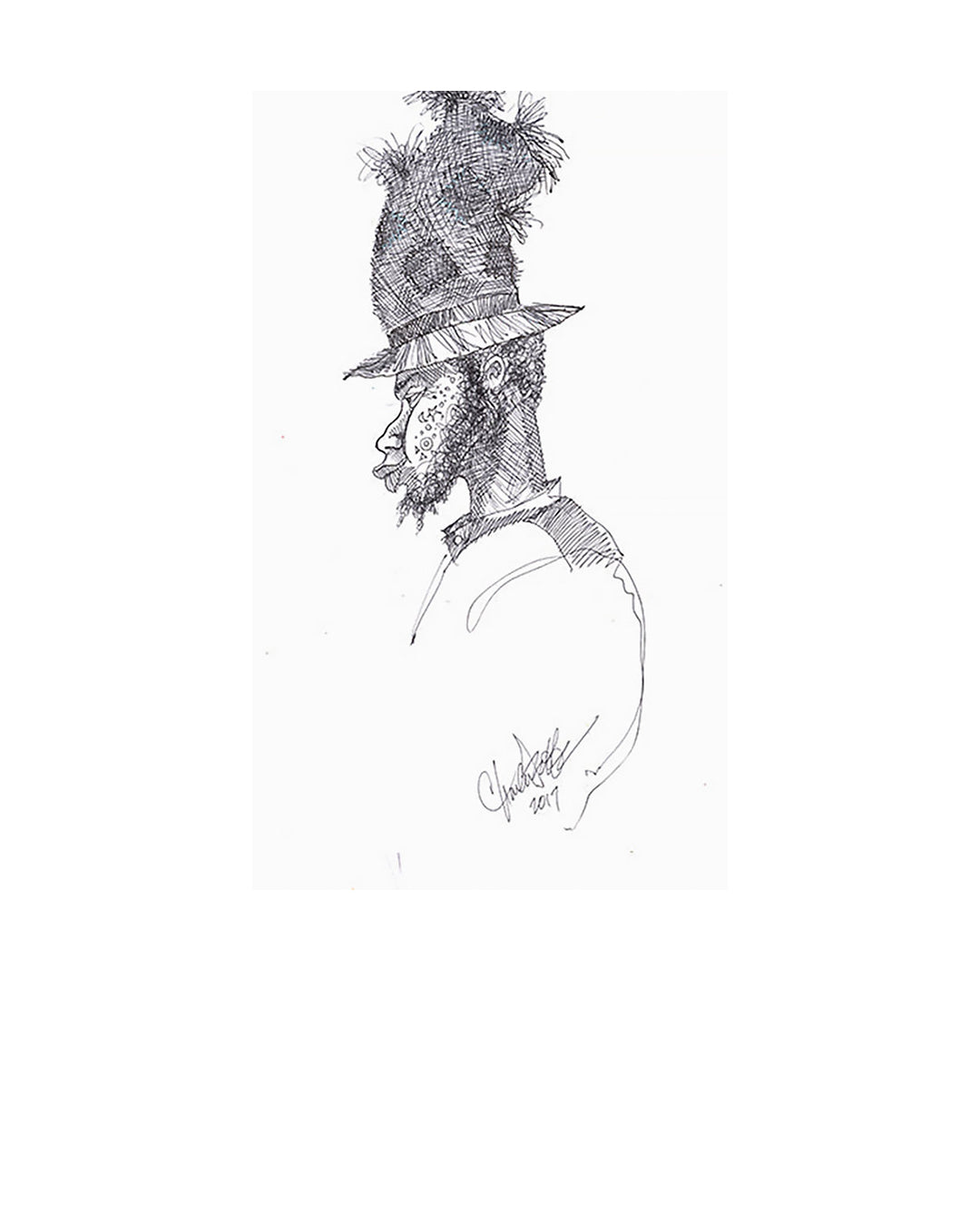 Mystic Bagman Series — original artwork by Charles A. Bibbs
