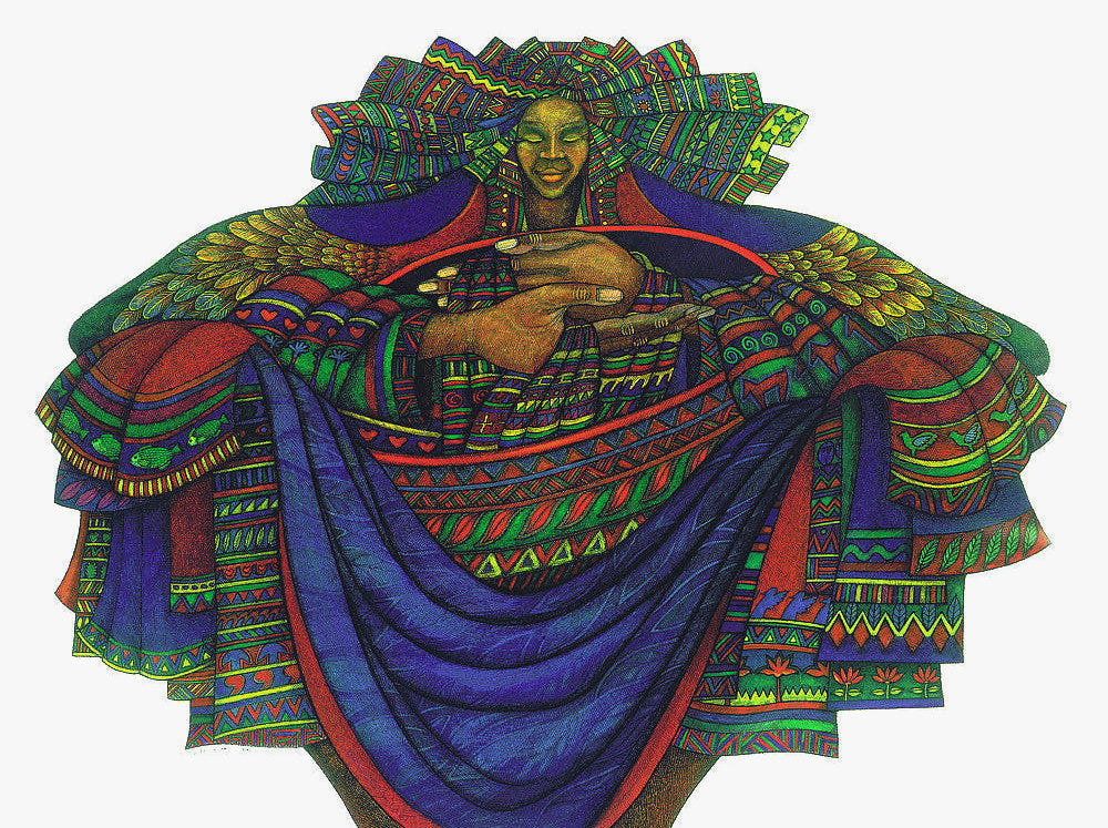Detail of The Gift 3 by Charles A. Bibbs