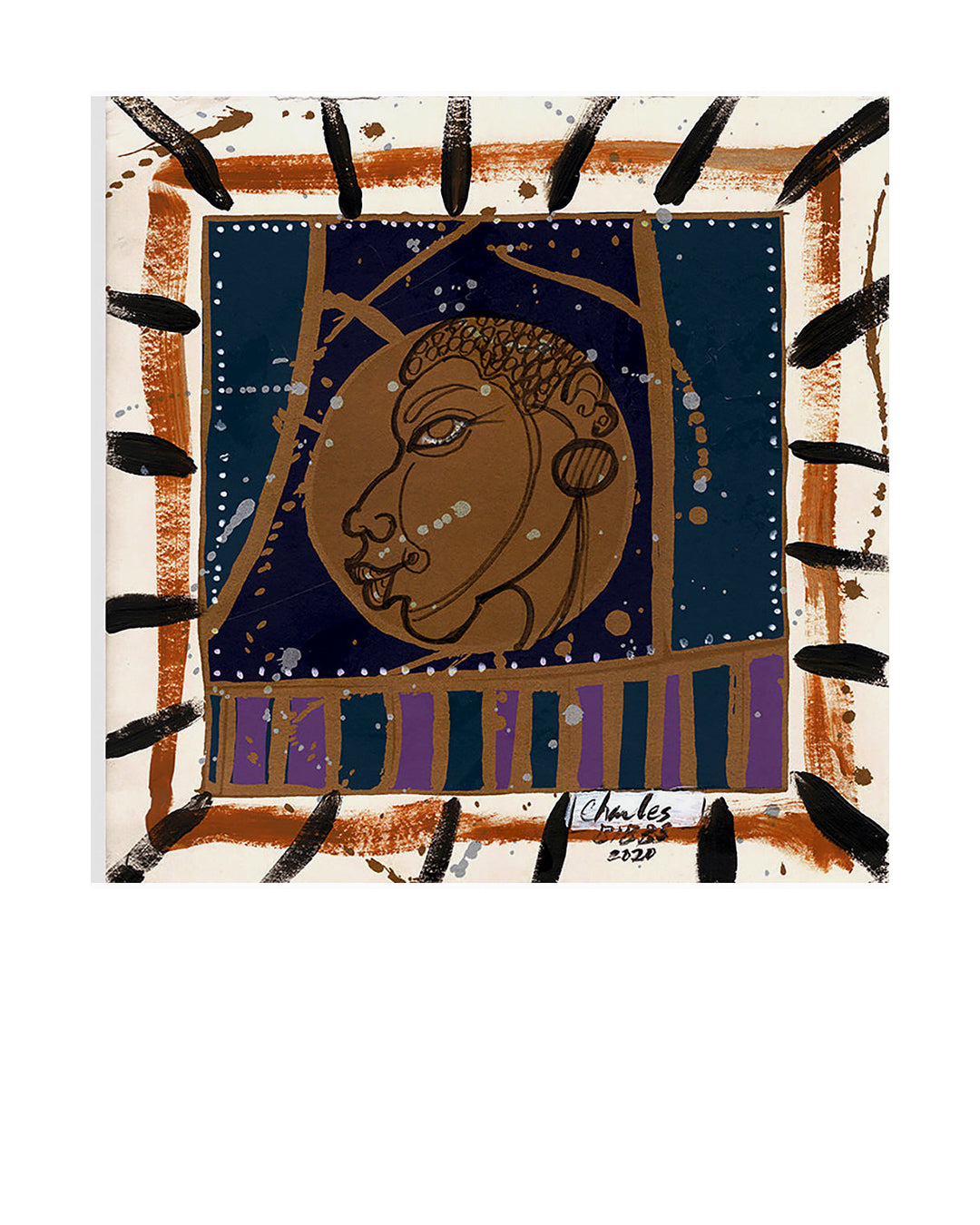 Boxed In — original artwork by Charles A. Bibbs