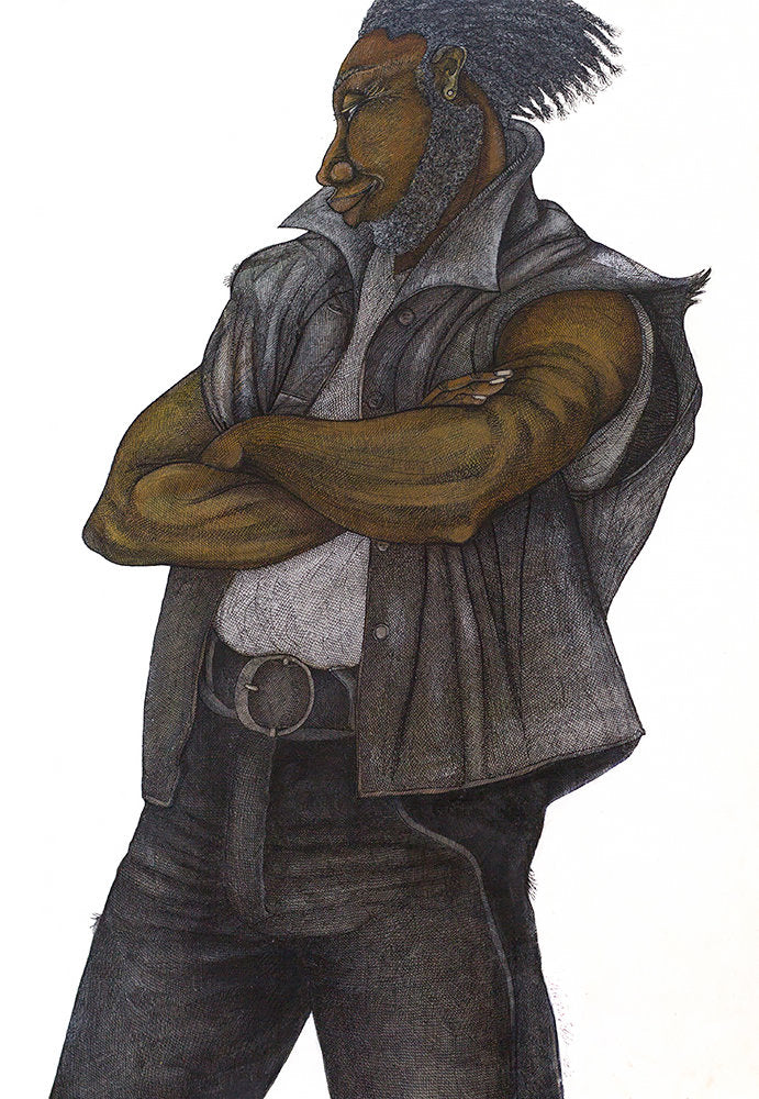 Detail of Big Jake by Charles A. Bibbs