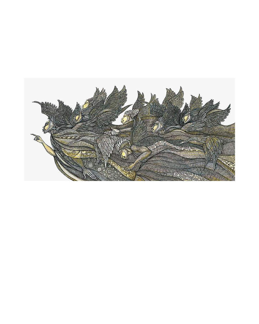 Heavenly Hosts — original artwork by Charles A. Bibbs