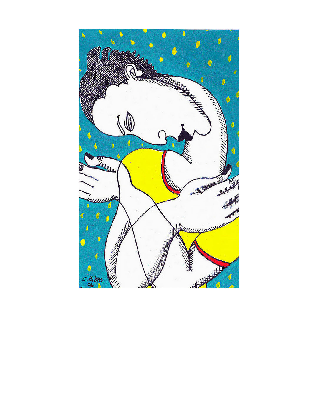 I Love Me — original artwork by Charles A. Bibbs