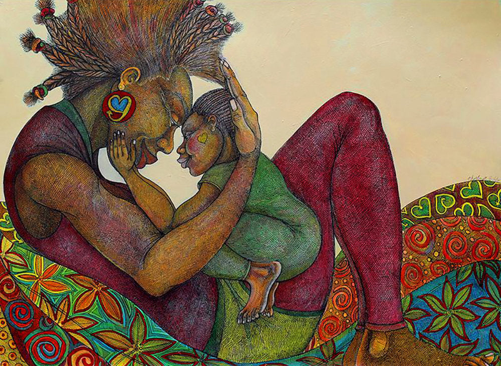 Detail of Pillow Talk by Charles A. Bibbs