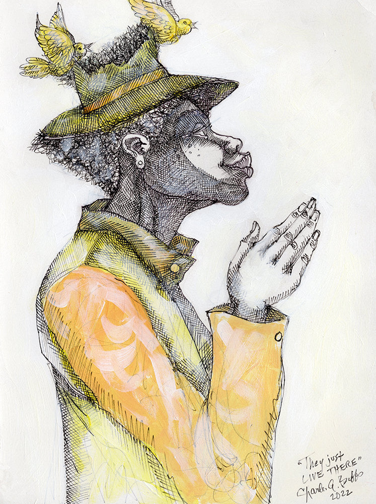 Detail of They Just Live There by Charles A. Bibbs