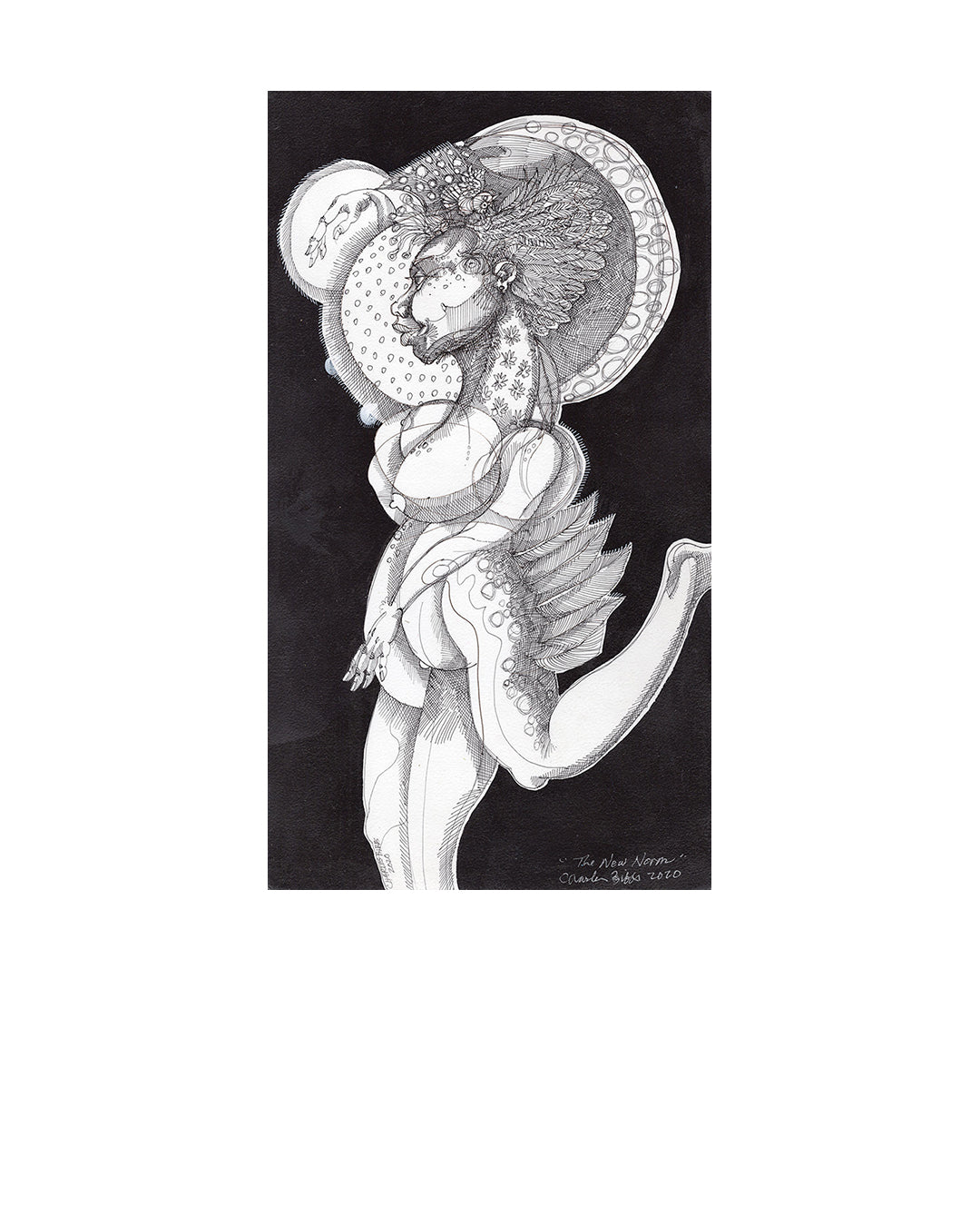 The New Norm — original artwork by Charles A. Bibbs