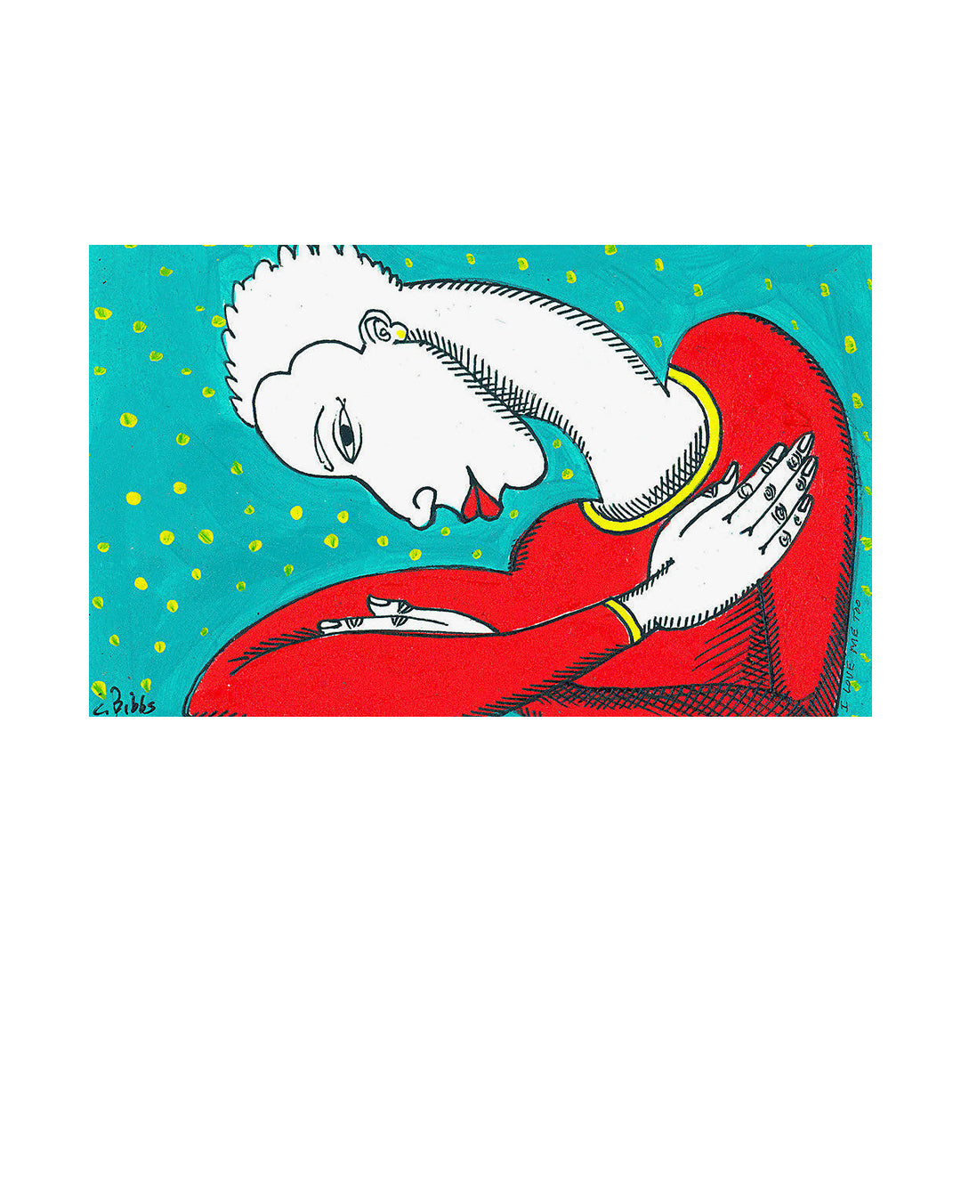 I Love Me Too — original artwork by Charles A. Bibbs