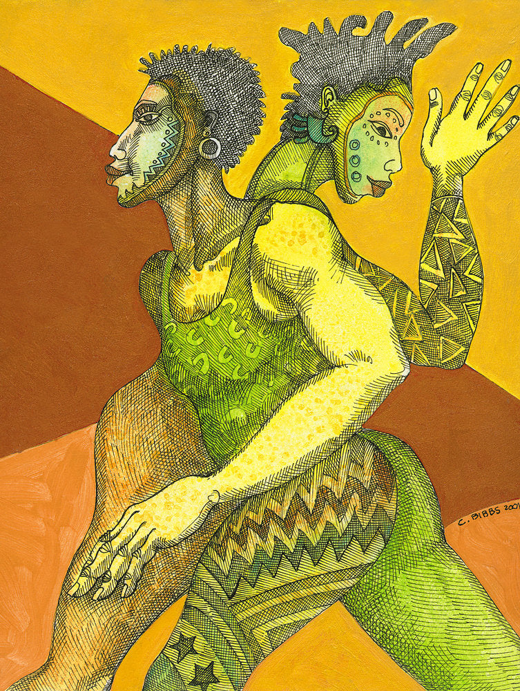 Detail of Walk On By by Charles A. Bibbs
