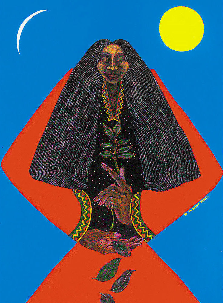 Detail of Medicine Woman by Charles A. Bibbs