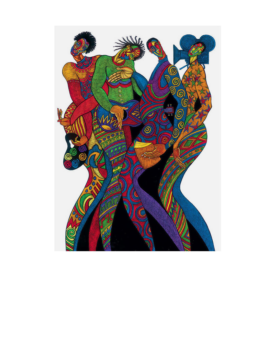 In Living Color — original artwork by Charles A. Bibbs