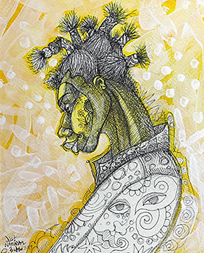 Detail of Just Natural by Charles A. Bibbs