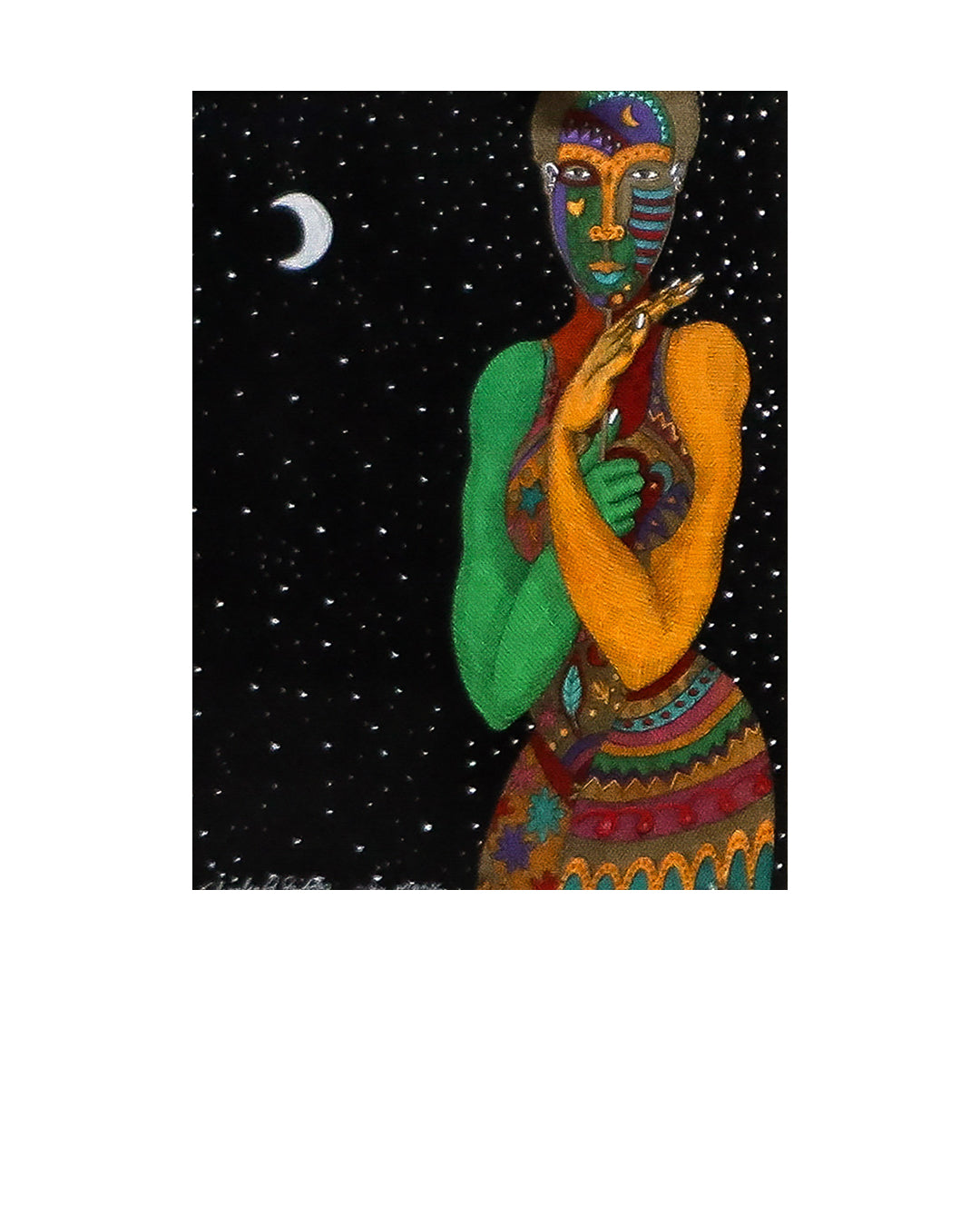 Sky Mask — original artwork by Charles A. Bibbs