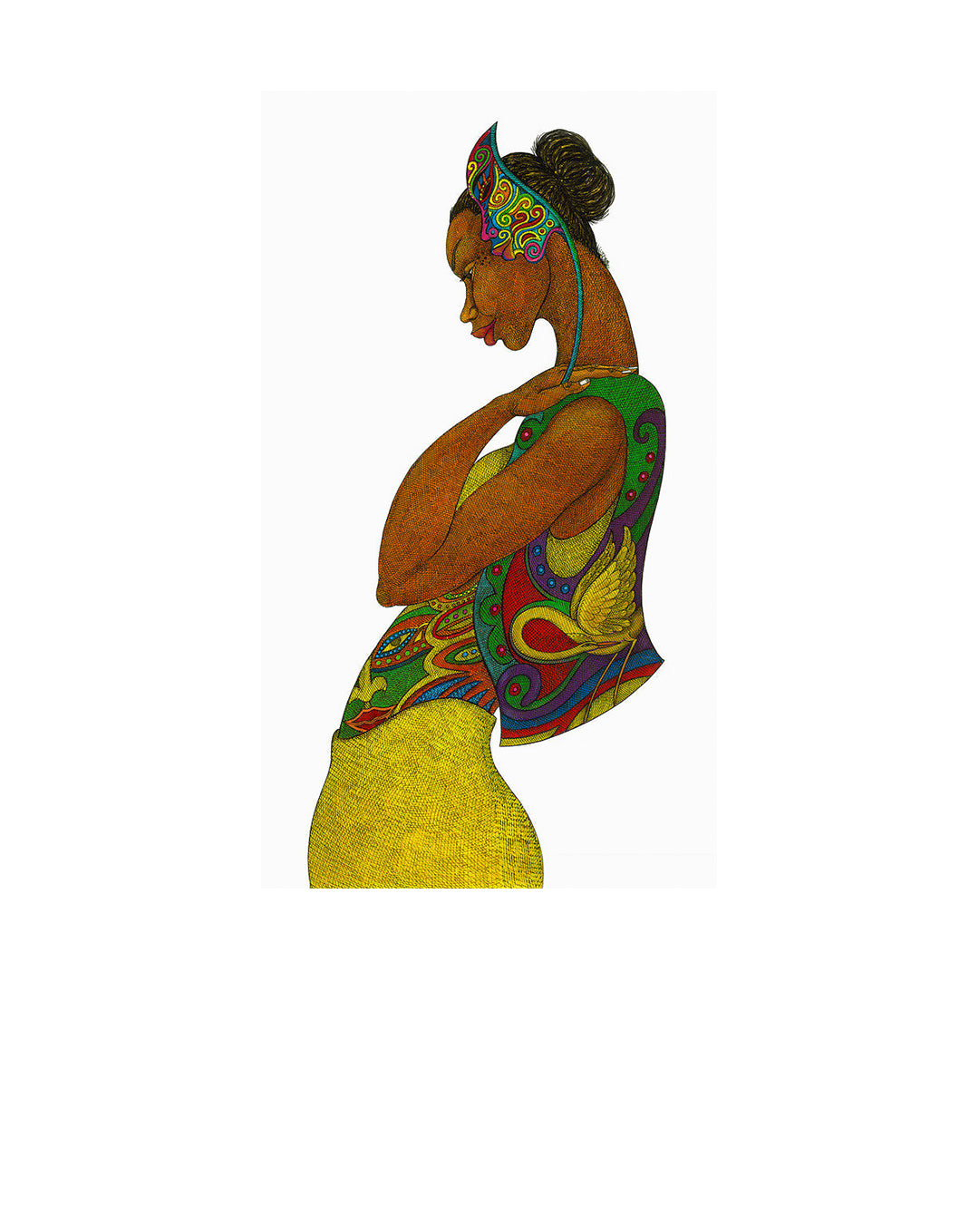 The Mask Affair 2 — original artwork by Charles A. Bibbs