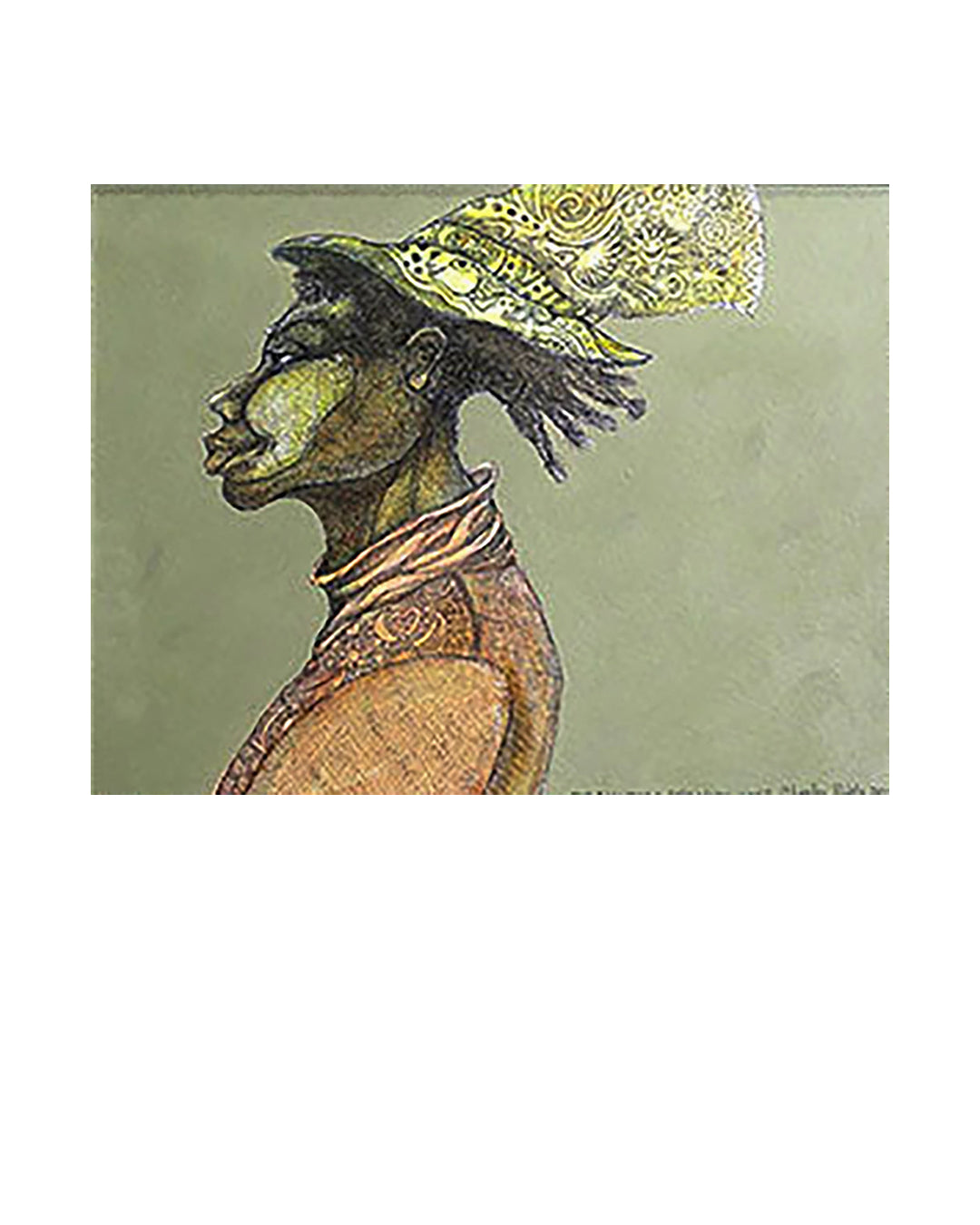 Bagman's Magical Hat — original artwork by Charles A. Bibbs
