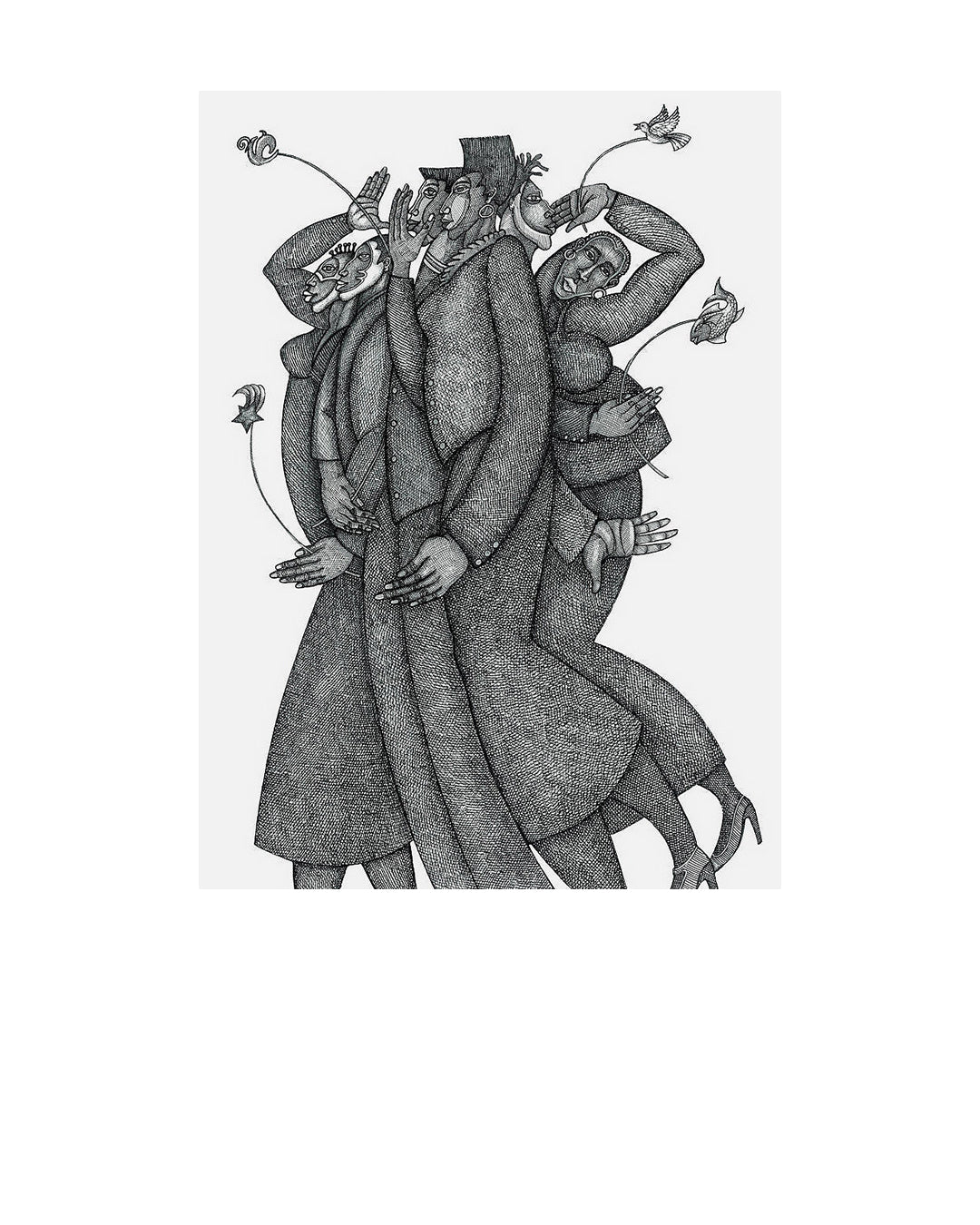 Diversity — original artwork by Charles A. Bibbs