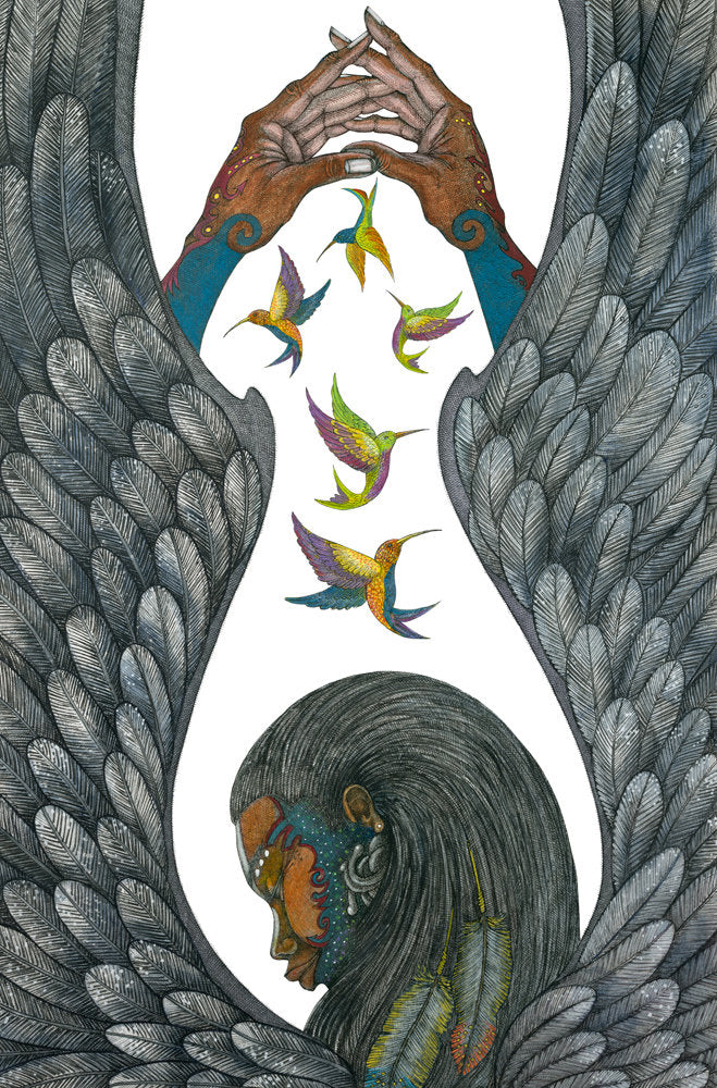 Detail of Guardian Angel by Charles A. Bibbs