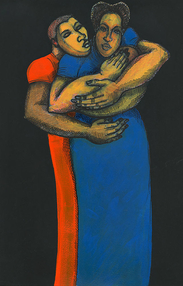 Detail of Me and My Babies by Charles A. Bibbs