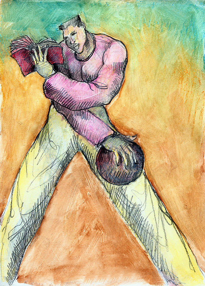 Detail of Mind Game Study 1 by Charles A. Bibbs