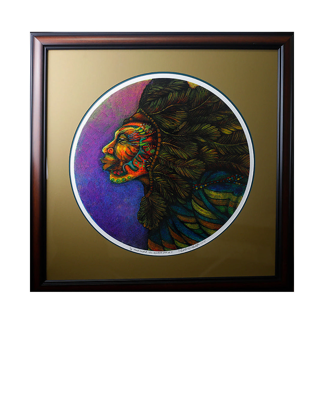 The Brave One 2 — original artwork by Charles A. Bibbs